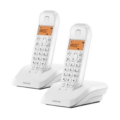 Motorola Startac S1202 - Snoerloze telefoon met nummerherkenning/wachtstand - DECT\GAP - 3-weg geschikt voor oproepen + extra handset Motorola Startac S1202 - Snoerloze telefoon met nummerherkenning/wachtstand - DECT\GAP - 3-weg geschikt voor oproepen + extra handset