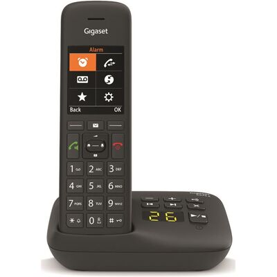 Gigaset C575A - Snoerloze telefoon - antwoordsysteem met nummerherkenning - ECO DECT\GAP - zwart Gigaset C575A - Snoerloze telefoon - antwoordsysteem met nummerherkenning - ECO DECT\GAP - zwart