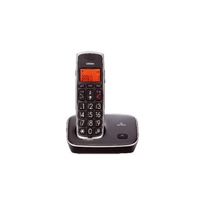 Brondi BRAVO GOLD - Snoerloze telefoon met nummerherkenning - DECT\GAP - zwart Brondi BRAVO GOLD - Snoerloze telefoon met nummerherkenning - DECT\GAP - zwart