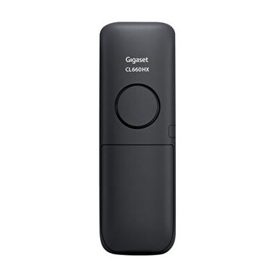 Gigaset CL660HX - Snoerloze verlengingshandset met nummerherkenning - DECT\GAP - zwart, antraciet Gigaset CL660HX - Snoerloze verlengingshandset met nummerherkenning - DECT\GAP - zwart, antraciet