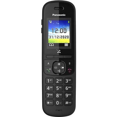 Panasonic KX-TGH710JT - Snoerloze telefoon met nummerherkenning/wachtstand - DECT\GAP - zwart Panasonic KX-TGH710JT - Snoerloze telefoon met nummerherkenning/wachtstand - DECT\GAP - zwart