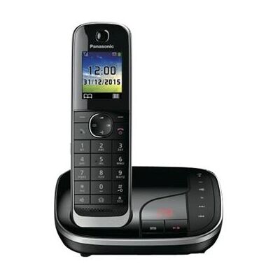 Panasonic KX-TGJ320GB - Snoerloze telefoon - antwoordsysteem met nummerherkenning - DECT - zwart Panasonic KX-TGJ320GB - Snoerloze telefoon - antwoordsysteem met nummerherkenning - DECT - zwart