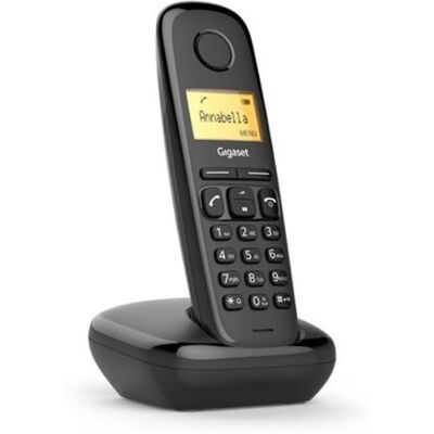 Gigaset A170 - Snoerloze telefoon met nummerherkenning - DECT\GAP - zwart Gigaset A170 - Snoerloze telefoon met nummerherkenning - DECT\GAP - zwart