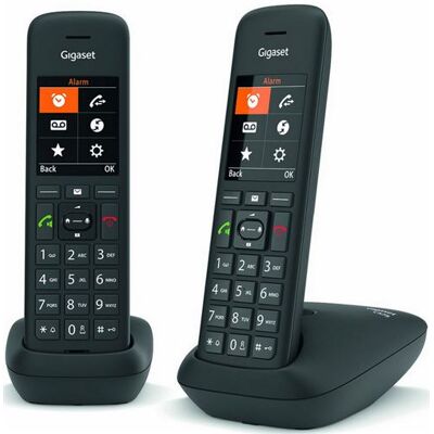 Gigaset C575 Duo - Snoerloze telefoon met nummerherkenning - ECO DECT\GAP - zwart + extra handset Gigaset C575 Duo - Snoerloze telefoon met nummerherkenning - ECO DECT\GAP - zwart + extra handset