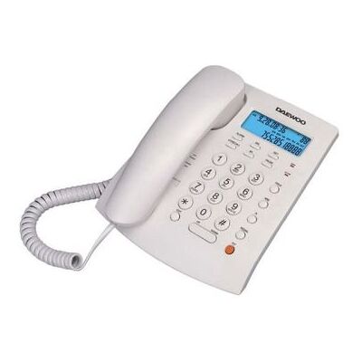 Daewoo DTC-310 - Telefoon met snoer met nummerherkenning Daewoo DTC-310 - Telefoon met snoer met nummerherkenning