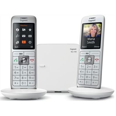 Gigaset CL660A Duo - Snoerloze telefoon - antwoordsysteem met nummerherkenning - ECO DECT\GAP + extra handset Gigaset CL660A Duo - Snoerloze telefoon - antwoordsysteem met nummerherkenning - ECO DECT\GAP + extra handset
