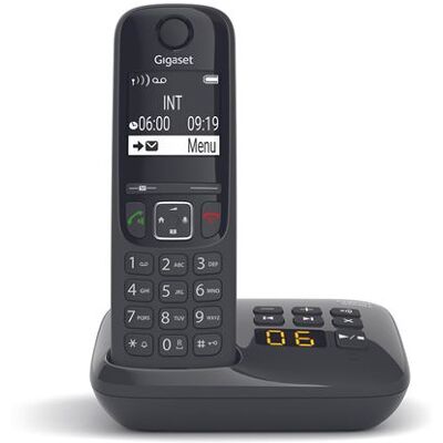 Gigaset Draadloze telefoon AS690A Zwart Gigaset Draadloze telefoon AS690A Zwart