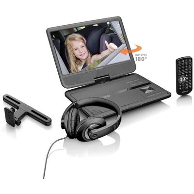 Lenco DVP-1010 - DVD-speler - draagbaar - scherm: 10" Lenco DVP-1010 - DVD-speler - draagbaar - scherm: 10"