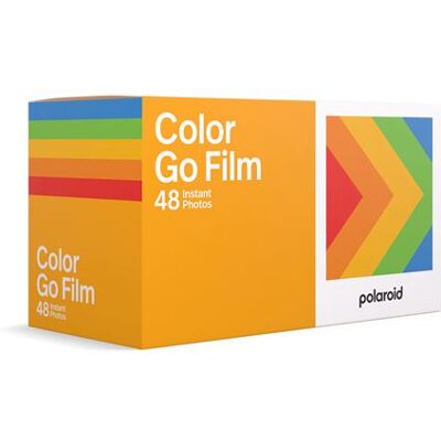 Polaroid 48 pak Go instant film met wit frame Polaroid 48 pak Go instant film met wit frame