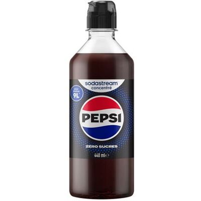 Sodastream Siroop concentraat Pepsi Zero Suiker 440 ml Sodastream Siroop concentraat Pepsi Zero Suiker 440 ml