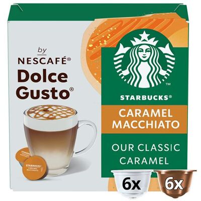 Dolce Gusto Starbucks Nescafé Caramel Macchiato Pack Van 12 Capsules - Airfryer Dolce Gusto Starbucks Nescafé Caramel Macchiato Pack Van 12 Capsules - Airfryer