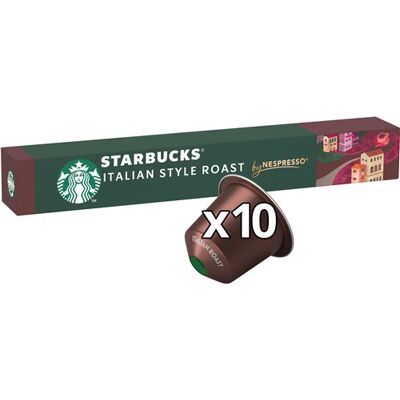 Starbucks By Nespresso Koffiecapsules Italian Roast X10 - Airfryer Starbucks By Nespresso Koffiecapsules Italian Roast X10 - Airfryer