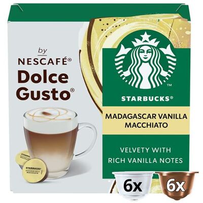 Starbucks Koffiecapsules Vanille Macchiato 12 Stuks - Airfryer Starbucks Koffiecapsules Vanille Macchiato 12 Stuks - Airfryer