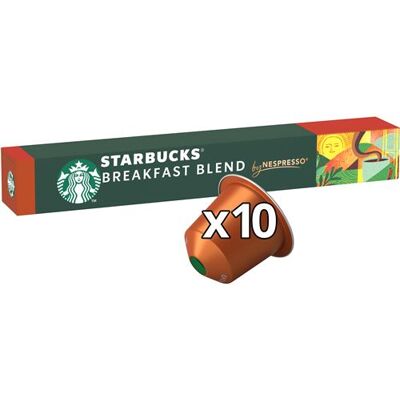 Starbucks Koffiecapsules Nespresso Breakfast Blend Starbucks Koffiecapsules Nespresso Breakfast Blend