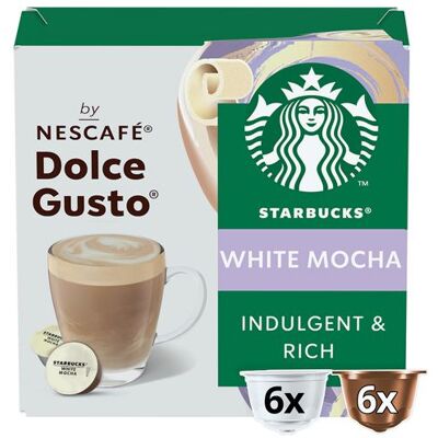 Set Witte Chocolade Starbucks Van Dolce Gusto - Airfryer Set Witte Chocolade Starbucks Van Dolce Gusto - Airfryer
