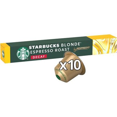 10 Stuks Starbucks® By Nespresso® Blonde Espresso Roast Cafeïnevrije Koffiecapsules - Airfryer 10 Stuks Starbucks® By Nespresso® Blonde Espresso Roast Cafeïnevrije Koffiecapsules - Airfryer