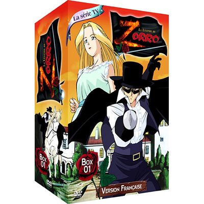 MANGA DISTRIBUTION Legende De Zorro 1 4 DVD FR MANGA DISTRIBUTION Legende De Zorro 1 4 DVD FR