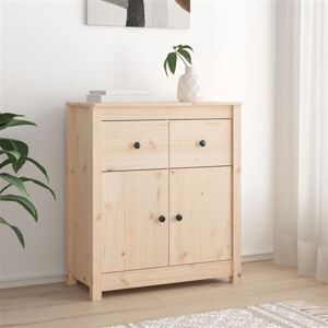 vidaXL Buffet Armoire de Rangement Meuble de Rangement Armoire Latérale Salle de Séjour Salon Intérieur 70x35x80 cm Bois Massif de Pin vidaXL Buffet Armoire de Rangement Meuble de Rangement Armoire Latérale Salle de Séjour Salon Intérieur 70x35x80 cm Bois Massif de Pin