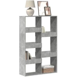 vidaXL Boekenkast 100x33x155,5 cm bewerkt hout betongrijs3309396 vidaXL Boekenkast 100x33x155,5 cm bewerkt hout betongrijs3309396