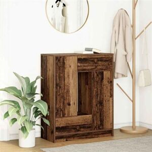 vidaXL Dressoir met lades en deuren 73x31x90 cm oud hout861857 vidaXL Dressoir met lades en deuren 73x31x90 cm oud hout861857