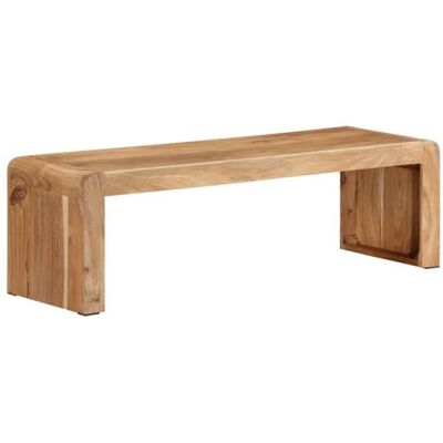 vidaXL Tv-meubel 110x33x33 cm massief acacoahout vidaXL Tv-meubel 110x33x33 cm massief acacoahout