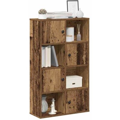 vidaXL Boekenkast 60x24x101,5 cm bewerkt hout oud houtkleurig860398 vidaXL Boekenkast 60x24x101,5 cm bewerkt hout oud houtkleurig860398