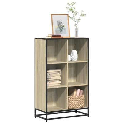 vidaXL Boekenkast 65,5x33x107,5 cm bewerkt hout sonoma eikenkleurig849160 vidaXL Boekenkast 65,5x33x107,5 cm bewerkt hout sonoma eikenkleurig849160