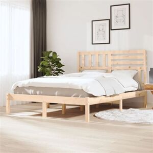vidaXL Bedframe massief grenenhout 160x200 cm3101033 vidaXL Bedframe massief grenenhout 160x200 cm3101033