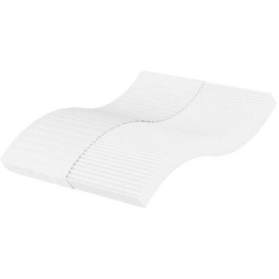 vidaXL Schuimmatras hardheid H2 H3 140x200 cm wit356345 vidaXL Schuimmatras hardheid H2 H3 140x200 cm wit356345