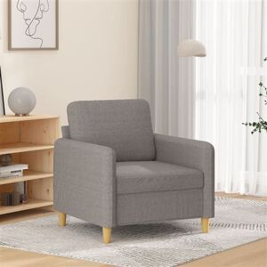 vidaXL Fauteuil 60 cm stof taupe359469 vidaXL Fauteuil 60 cm stof taupe359469