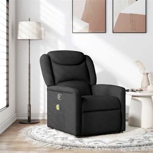 vidaXL Massagestoel verstelbaar stof zwart4015608 vidaXL Massagestoel verstelbaar stof zwart4015608