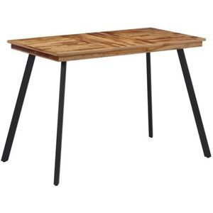 vidaXL Eettafel 120x62x76 cm massief teakhout358530 vidaXL Eettafel 120x62x76 cm massief teakhout358530