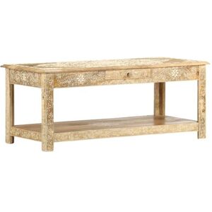 vidaXL Salontafel handgeschilderd 110x50x45 cm massief mangohout286146 vidaXL Salontafel handgeschilderd 110x50x45 cm massief mangohout286146