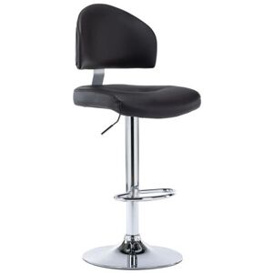 vidaXL Barkruk kunstleer zwart249646 vidaXL Barkruk kunstleer zwart249646