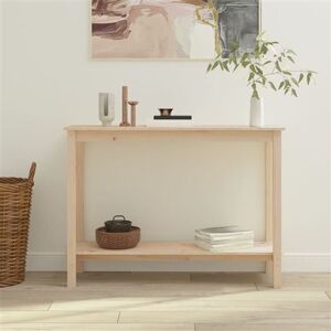 vidaXL Table Console Table d'Appiont Table de Couloir Table d'Entrée Salle de Séjour Maison Intérieur 110x40x80 cm Bois Massif de Pin 822282 vidaXL Table Console Table d'Appiont Table de Couloir Table d'Entrée Salle de Séjour Maison Intérieur 110x40x80 cm Bois Massif de Pin 822282