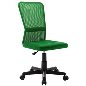 vidaXL Kantoorstoel 44x52x100 cm mesh stof groen289514 vidaXL Kantoorstoel 44x52x100 cm mesh stof groen289514