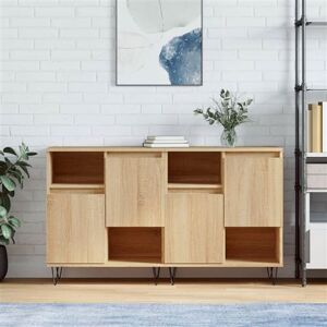 vidaXL Buffets 2 pcs, Armoires de Salon avec Rangement, Organisateur de Maison Salle de Séjour Intérieur, Moderne, Chêne Sonoma Bois d'Ingénierie vidaXL Buffets 2 pcs, Armoires de Salon avec Rangement, Organisateur de Maison Salle de Séjour Intérieur, Moderne, Chêne Sonoma Bois d'Ingénierie