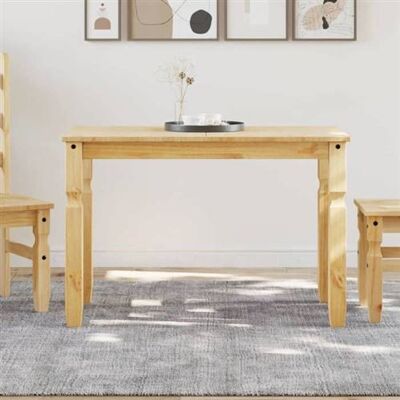 vidaXL Eettafel Corona 112x60x75 cm massief grenenhout4005714 vidaXL Eettafel Corona 112x60x75 cm massief grenenhout4005714