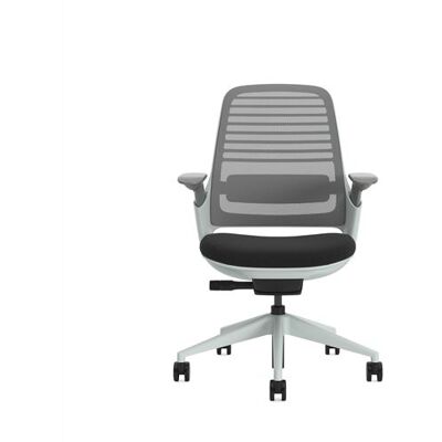 Steelcase Ergonomische Bureaustoel Series 1 Wit en Grijs Steelcase Ergonomische Bureaustoel Series 1 Wit en Grijs