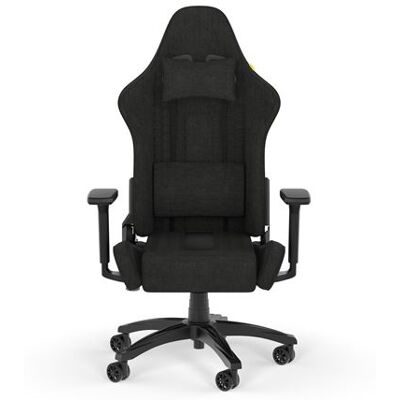 Corsair Gaming Stoel TC100 Relaxed Fabric Zwart Corsair Gaming Stoel TC100 Relaxed Fabric Zwart