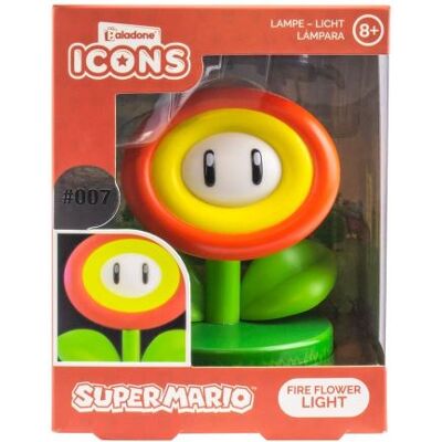 PALADONE SUPER MARIO BROS.-LAMPE ICON FLEUR DE FEU V2 PALADONE SUPER MARIO BROS.-LAMPE ICON FLEUR DE FEU V2