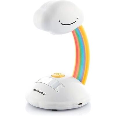 Nachtlampje voor kinderen wolk met regenboogprojectie lamp Mr Nachtlampje voor kinderen wolk met regenboogprojectie lamp Mr