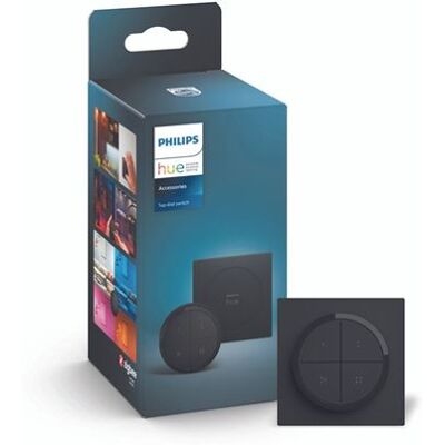 Smart lamp Philips Hue Tap Dial Switch Afstandsbediening Zwart Smart lamp Philips Hue Tap Dial Switch Afstandsbediening Zwart