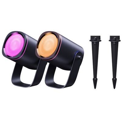 Govee Buitenspots Pack van 2 24 W Veelkleurig Govee Buitenspots Pack van 2 24 W Veelkleurig