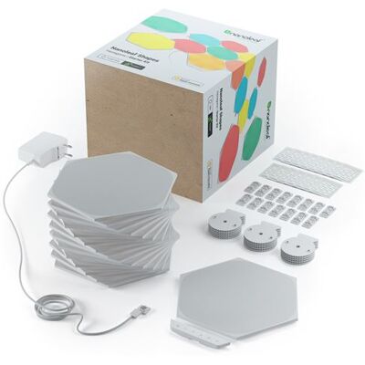 NANOLEAF SHAPES HEXAGONS STARTER KIT MINI - 15PCS NANOLEAF SHAPES HEXAGONS STARTER KIT MINI - 15PCS