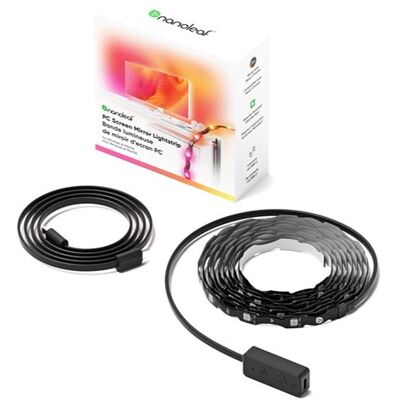 Nanoleaf LED-strip Zigzag 2.5 m RGB Muzieksynchronisatie voor gaming Nanoleaf LED-strip Zigzag 2.5 m RGB Muzieksynchronisatie voor gaming