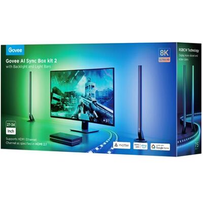 Govee PC-verlichting met gesynchroniseerde ledstrips Govee PC-verlichting met gesynchroniseerde ledstrips