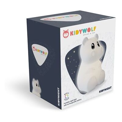 Kidywolf Speelgoed voor jonge kinderen en de 1e leeftijd Kidywolf Kidynight Night Light Hippopotamus version Kidywolf Speelgoed voor jonge kinderen en de 1e leeftijd Kidywolf Kidynight Night Light Hippopotamus version