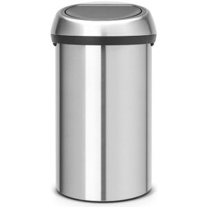 Brabantia Pedaalemmer Touch 60 Liter Mat Staal Brabantia Pedaalemmer Touch 60 Liter Mat Staal