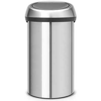 Brabantia Pedaalemmer Touch 60 Liter Mat Staal Brabantia Pedaalemmer Touch 60 Liter Mat Staal